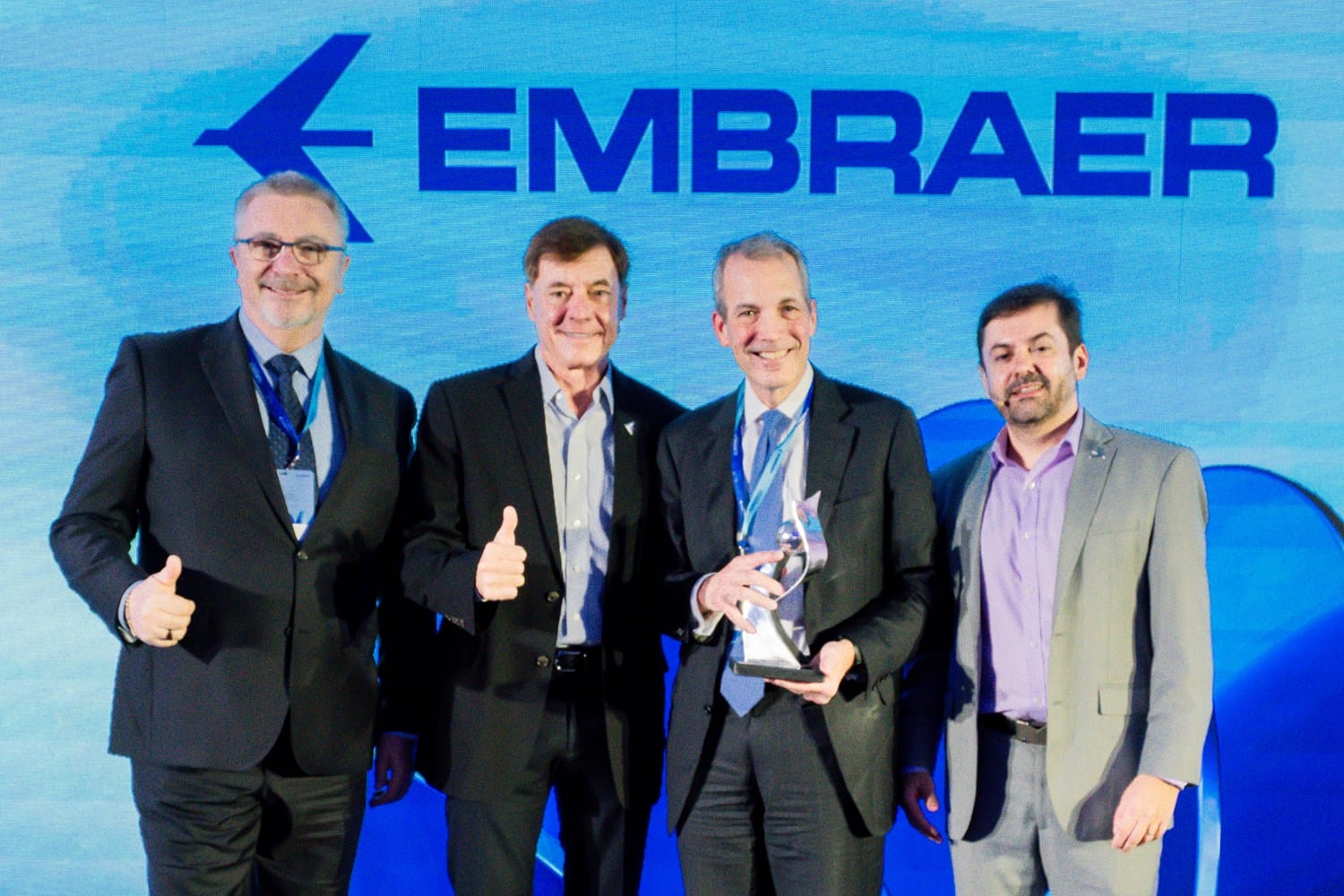 Embraer awarded Hexcel the Best Supplier of the Year in the Standards & Materials Category for its oustanding efforts throughout 2024.